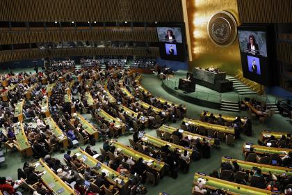 The opening session of CSW68. © UN Women/Ryan Brown