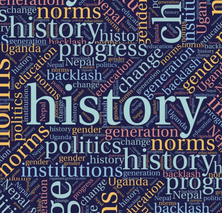 History and change graphic