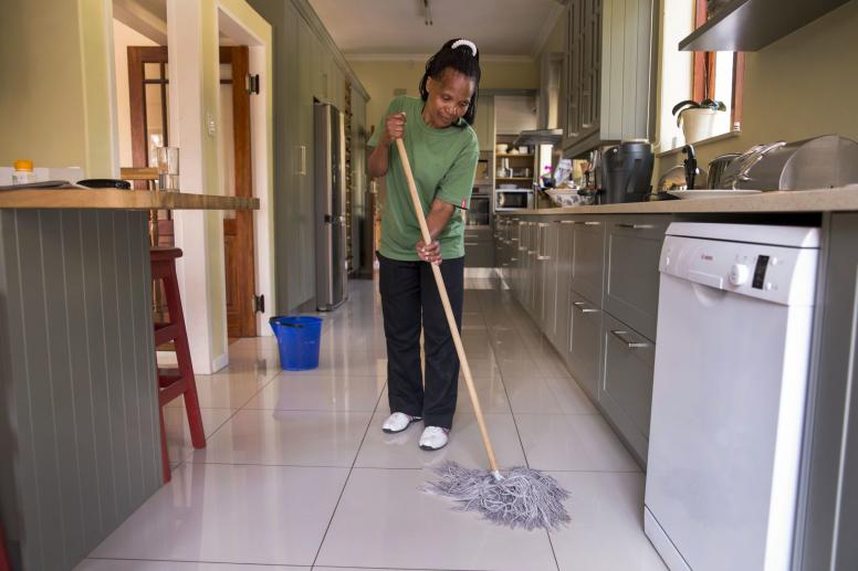 Cynthia, a domestic worker in South Africa. Credit: Jonathan Torgovnik/Getty Images/Images of Empowerment