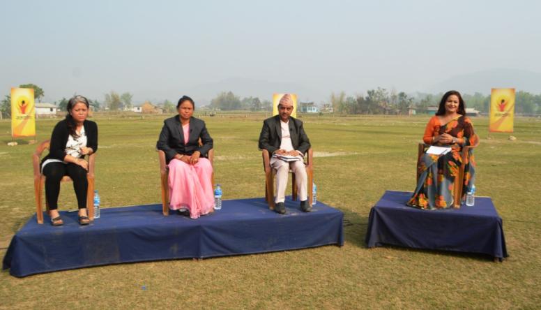 Samakon-Effect on women's mental health due to violence - recording episode 166 at Udaypur ©SAS