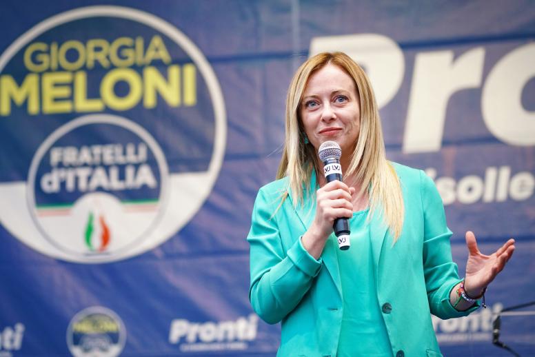 Italian Premier, Giorgia Meloni. © MikeDotta/Shutterstock ID:2201456981