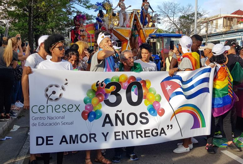 La Habana Gay Pride Parade, 2018. © P. Falchi/Shutterstock ID: 1641262987