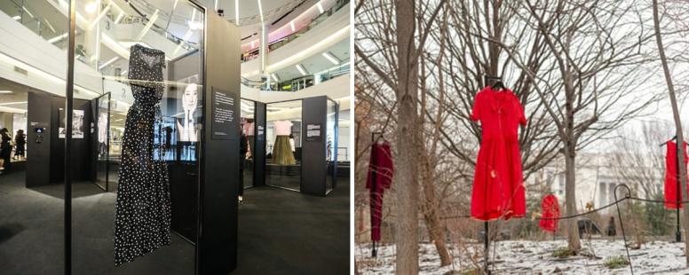#DontTellMeHowtoDress installation in Thailand and Black’s REDress Project at Smithsonian’s National Museum in Washington, D.C.