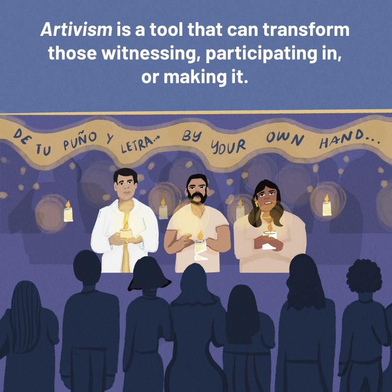 Artivism participatory theatre