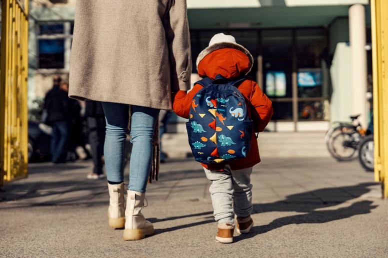 A child going to pre-school ©Dusan Petkovic | Shutterstock ID: 2100589987