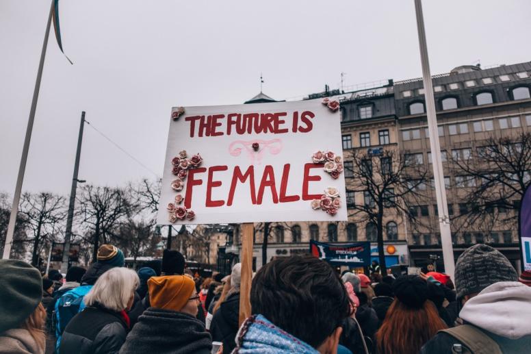 A women’s march in Stockholm, Sweden. © Lindsey LaMont/Unsplash