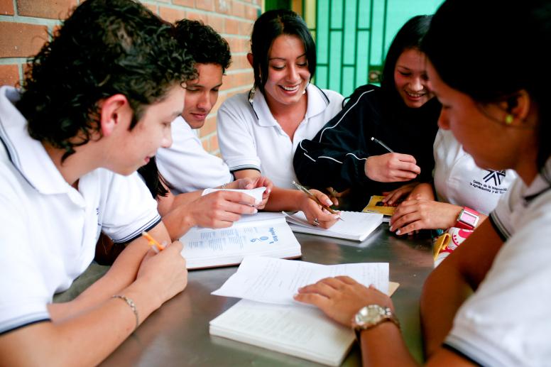 Students in a technical education program supported by the World Bank in Antioquia, Colombia. Photo: © Charlotte Kesl / World Bank